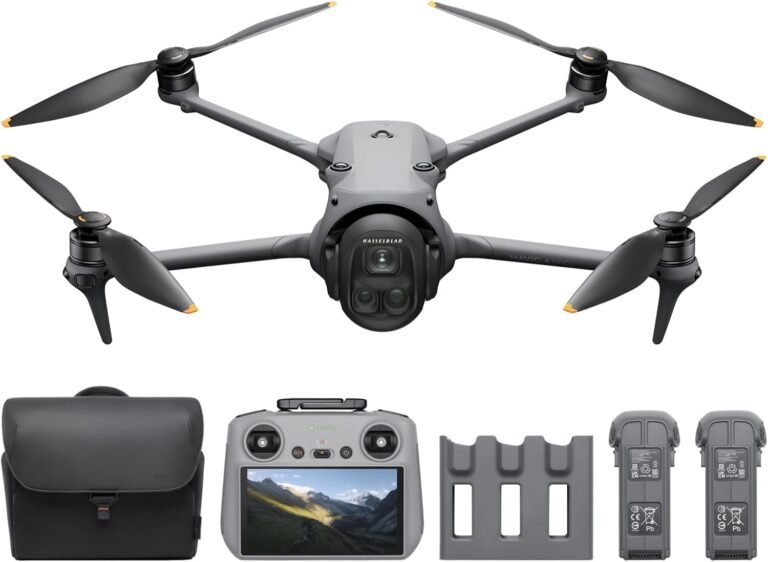 DJI Mavic 4 Pro Fly More Combo, Drohne mit DJI RC 2, Flaggschiff Triple Kamera Drohne mit 100 MP 4/3-CMOS-Hasselblad-Kamera, 30 km Videoübertragung, 51 Min. max. Flugzeit, Ladestation und mehr