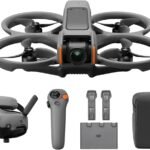 DJI Avata 2 Fly More Combo (3 Akkus), FPV-Drohne mit 4K-Kamera, 69 Minuten max. Flugzeit, Akrobatik auf Tastendruck, Kameradrohne mit Goggles 3 und RC Motion 3, mit Propellerschutz