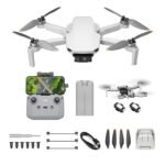 DJI Mini 4K, Drohne mit 4k UHD Kamera für Erwachsene, unter 249 g, 3-Achsen Gimbal Stabilisierung, 10 km Videoübertragung, autom. Rückkehr (Mini 4K Camera Drone)
