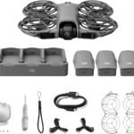 DJI Neo 2 Fly More Combo mit Zubehör (nur Drohne), 4K-Drohne für Einsteiger, Start und Landung auf der Handfläche, Gestensteuerung, ActiveTrack, Omnidirektionale Hinderniserkennung (Neo 2 Combo)