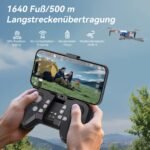 B16 GPS Drohne mit Kamera 4K für Erwachsene, Bürstenloser Motor, 5G FPV RC- Quadrocopter mit Auto Rückkehr & Auto Folgen, Flugzeit 50 Minuten, C0 Faltbar Drohne für Anfänger, unter 249g