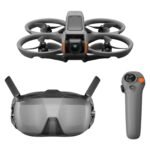 DJI Avata 2 Fly More Combo (3 Akkus), FPV-Drohne mit 4K-Kamera, 69 Minuten max. Flugzeit, Akrobatik auf Tastendruck, Kameradrohne mit Goggles 3 und RC Motion 3, mit Propellerschutz