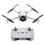DJI Mini 3 Fly More Combo (DJI RC) – Ultraleichte, Faltbare Mini Drohne mit Kamera 4K HDR, Bis zu 114 Min Flugzeit (3 Akkus), Vertikalaufnahmen, 3-Achsen-Gimbal, 10 km HD-Übertragung, C0