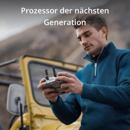 DJI RC 2, 20 km O4-Übertragung, 5,5-Zoll Full-HD-Bildschirm, Smart-Fernsteuerung für Drohnen