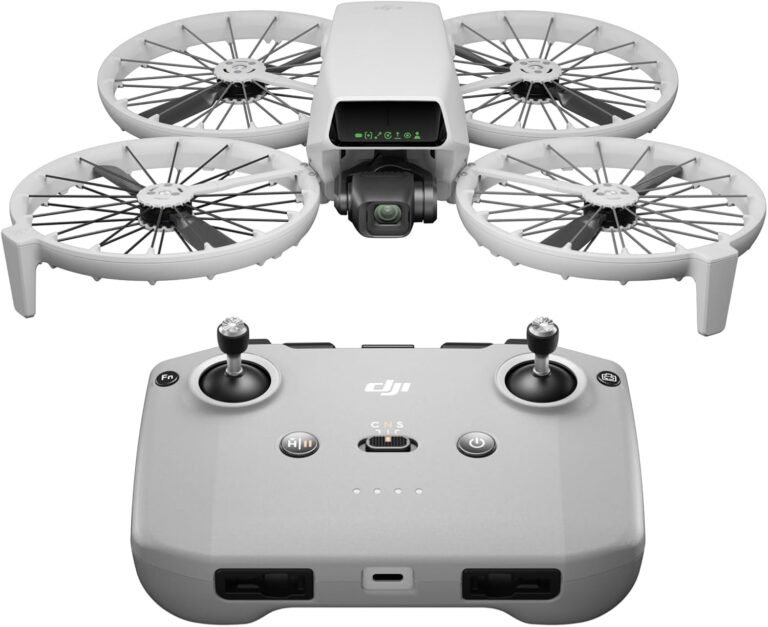 DJI Flip – Mini Drohne mit Kamera 4K Für Erwachsene, unter 249g, Follow-Me, 13 km HD-Übertragung, Handstart, Automatische Rückkehr, 31 Min Flugzeit, Kompakte Drohne mit Kamera Für Reise & Alltag