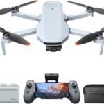 Potensic ATOM 2 GPS Drohne mit Kamera, 4K HDR-Video, 8K Foto, 10KM Übertragung, < 249g, 3-Achsen-Gimbal, AI-Folgen/AI-Nacht/QuickShots/Vertikale Aufnahmen, 3 Akkus 96 Min. Flugzeit, C0, für Erwachsene