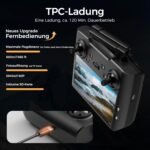 GPS Drohne mit kamera 4K für Erwachsene und Kinder (Bildschirmfernsteuerung)Drone die dir folgt,Zwei Intelligente Akkus,2 Stück Batterien Lange Flugzeit,Auto Rückkehr,Bürstenloser Motor,Unter 249g,C0