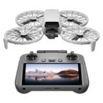 DJI Flip – Mini Drohne mit Kamera 4K Für Erwachsene, unter 249g, Follow-Me, 13 km HD-Übertragung, Handstart, Automatische Rückkehr, 31 Min Flugzeit, Kompakte Drohne mit Kamera Für Reise & Alltag