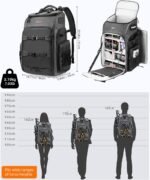 FPV Drohnen Rucksack-Professionelle Wasserdichte Umhängetasche für FPV Racing Quadcopter/FPV-Brille/DJI Avata/FPV Zubehör,40L DIY Kameratasche