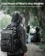 FPV Drohnen Rucksack-Professionelle Wasserdichte Umhängetasche für FPV Racing Quadcopter/FPV-Brille/DJI Avata/FPV Zubehör,40L DIY Kameratasche