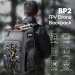 FPV Drohnen Rucksack-Professionelle Wasserdichte Umhängetasche für FPV Racing Quadcopter/FPV-Brille/DJI Avata/FPV Zubehör,40L DIY Kameratasche